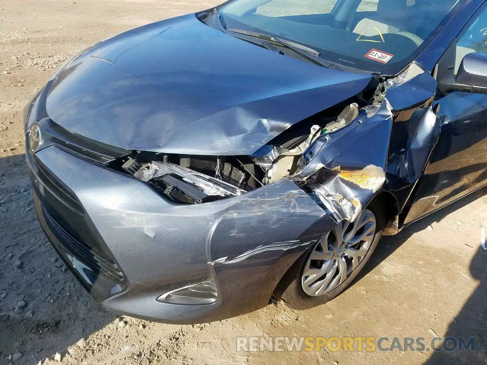 9 Photograph of a damaged car 2T1BURHE9KC199639 TOYOTA COROLLA 2019