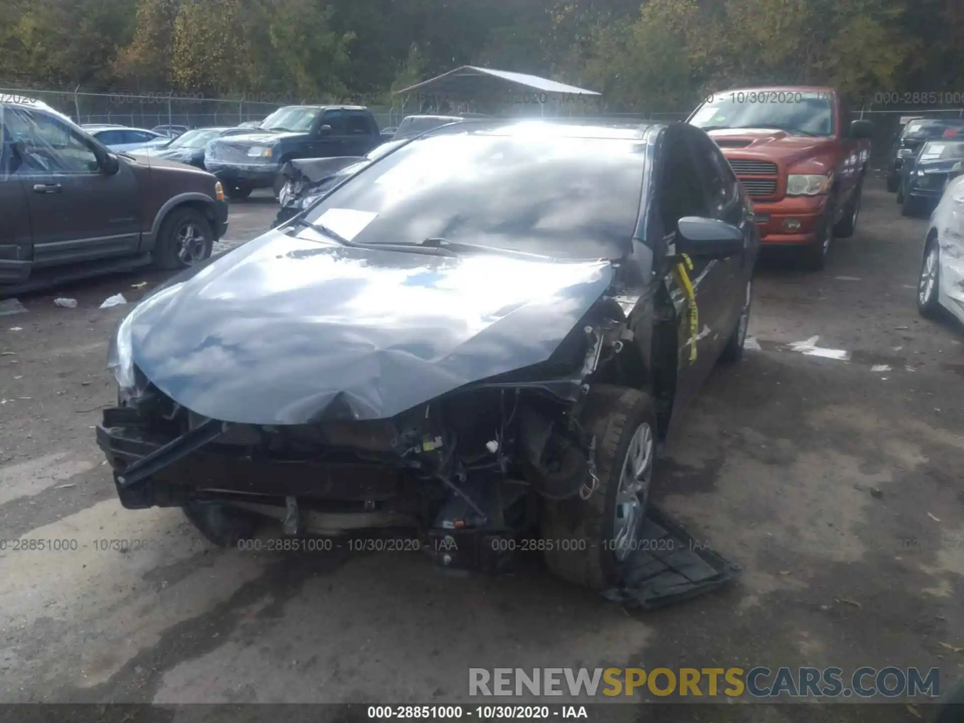 6 Photograph of a damaged car 2T1BURHE9KC200126 TOYOTA COROLLA 2019