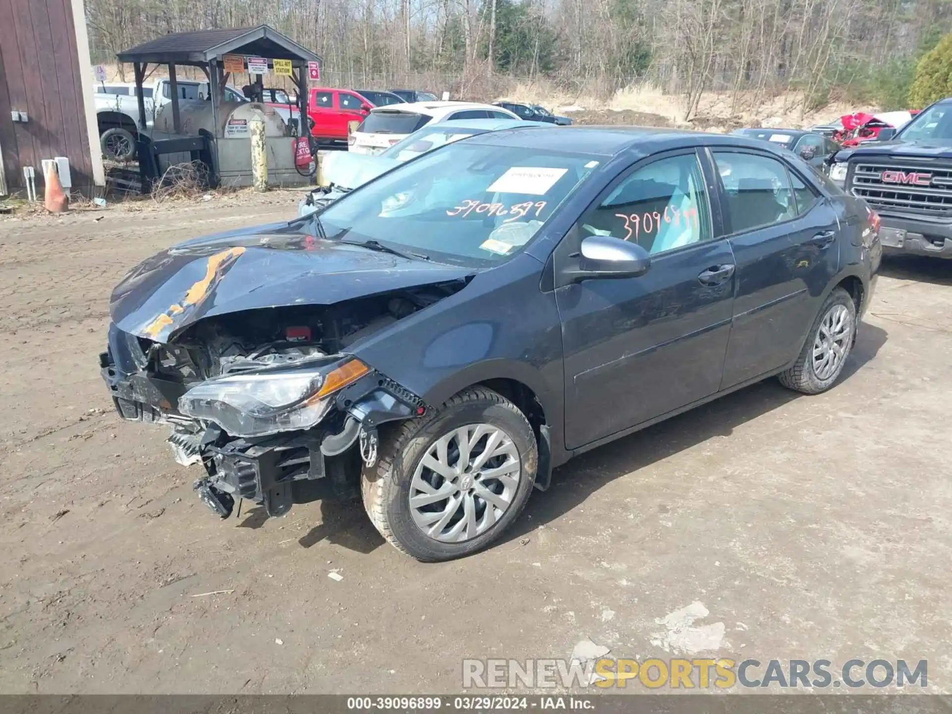 2 Photograph of a damaged car 2T1BURHE9KC200157 TOYOTA COROLLA 2019