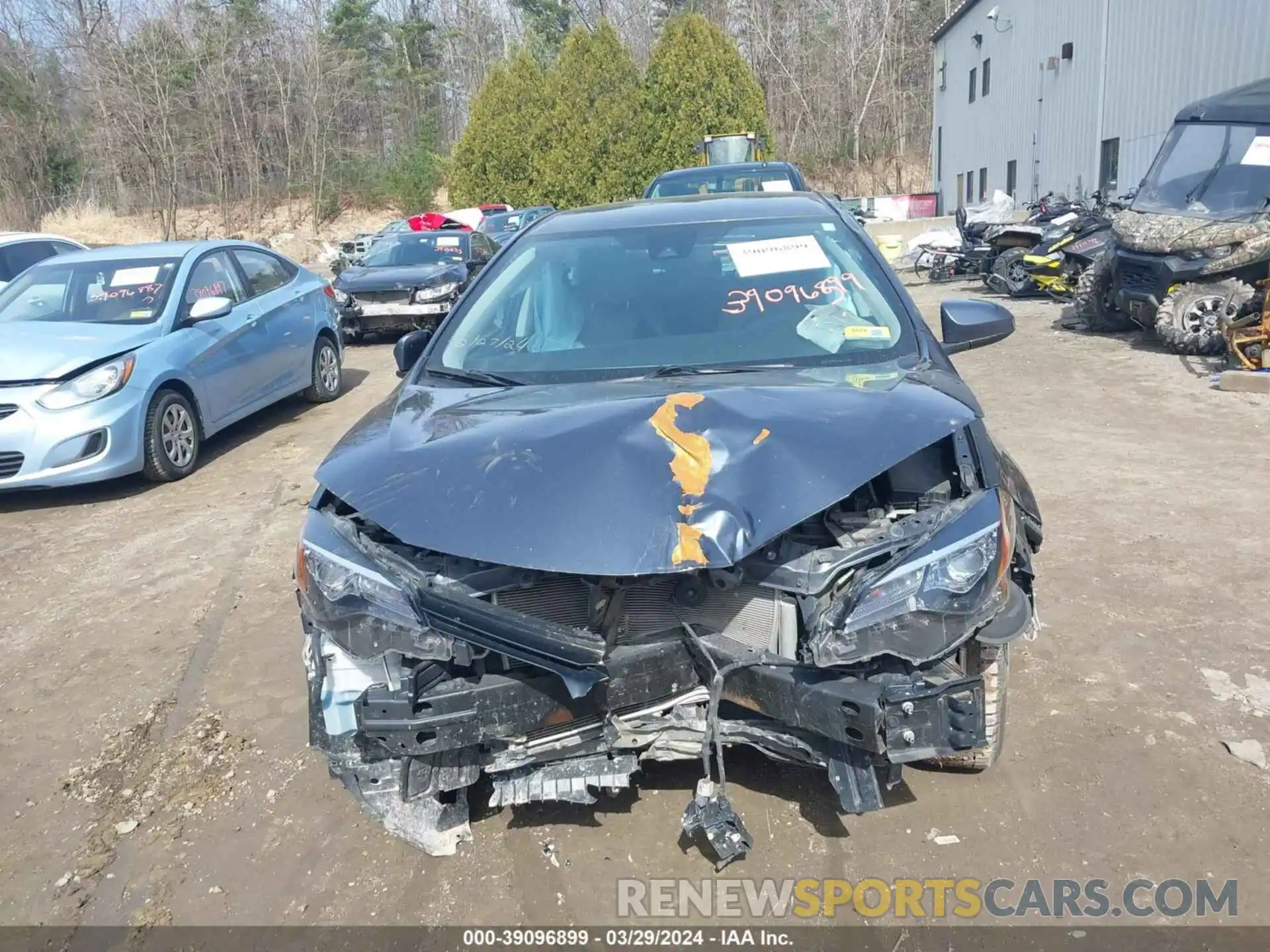 6 Photograph of a damaged car 2T1BURHE9KC200157 TOYOTA COROLLA 2019