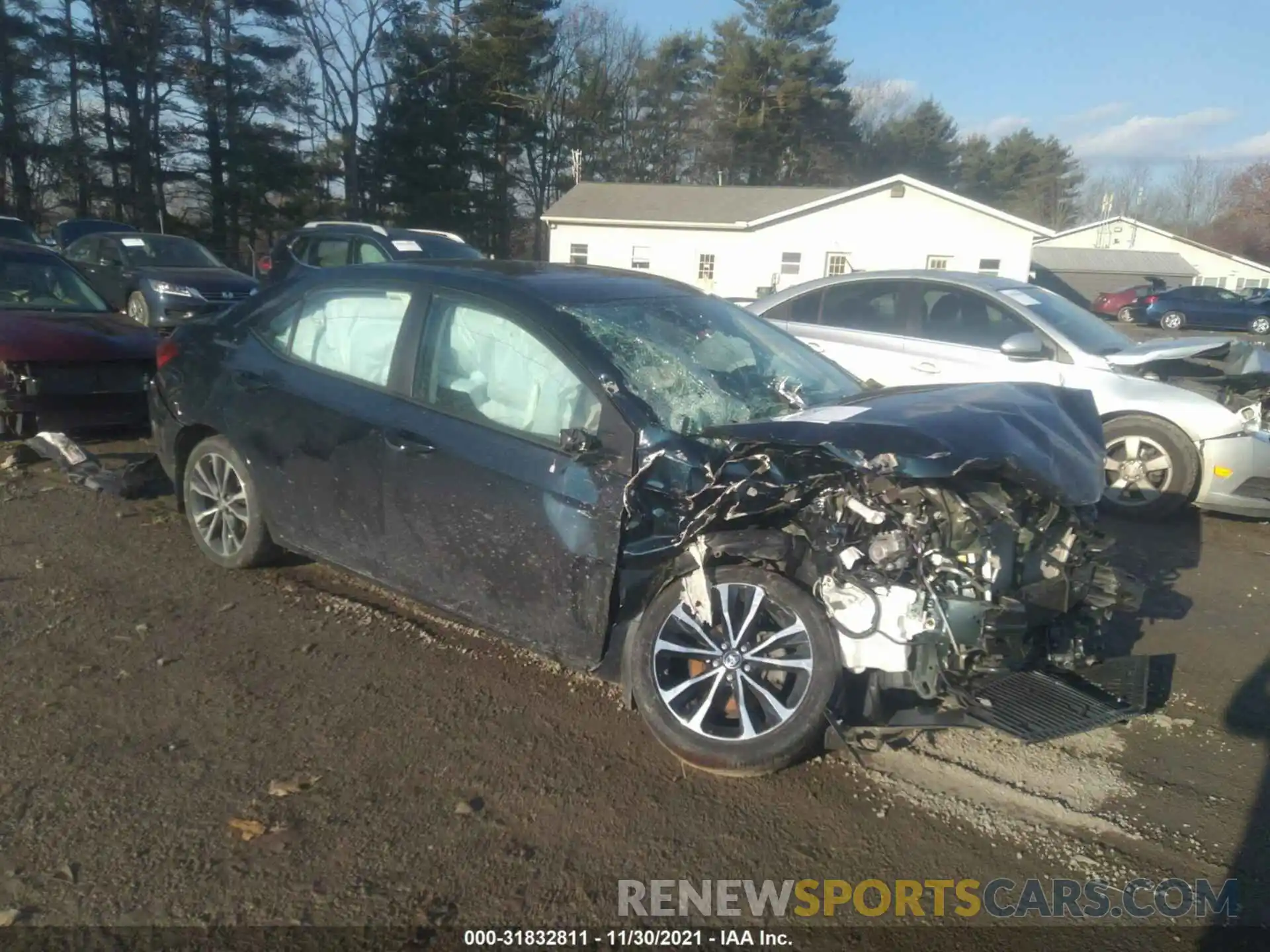 1 Photograph of a damaged car 2T1BURHE9KC200644 TOYOTA COROLLA 2019