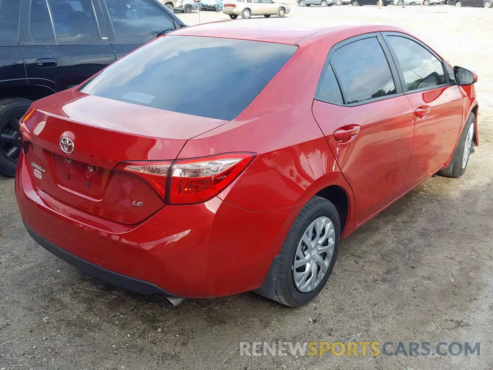 4 Photograph of a damaged car 2T1BURHE9KC201194 TOYOTA COROLLA 2019