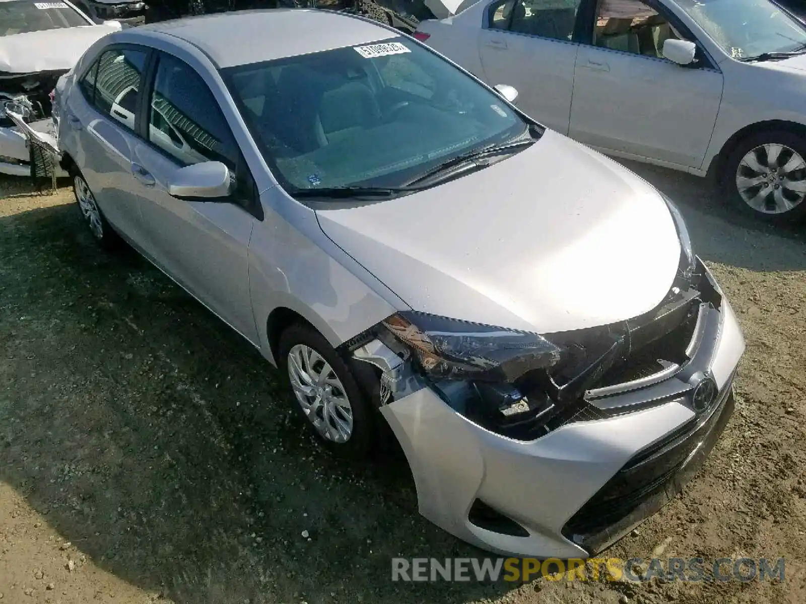 1 Фотография поврежденного автомобиля 2T1BURHE9KC202152 TOYOTA COROLLA 2019