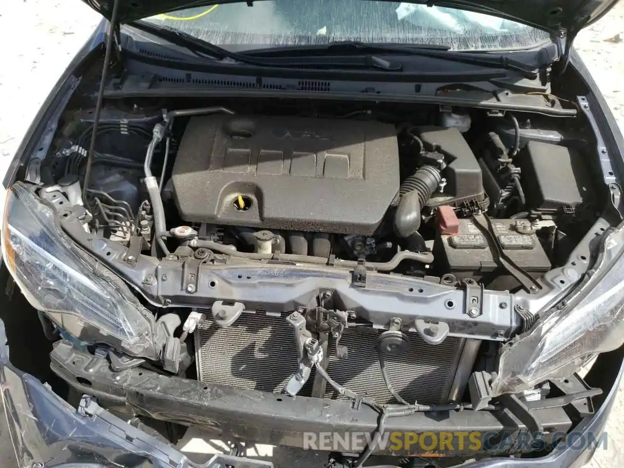 7 Photograph of a damaged car 2T1BURHE9KC202197 TOYOTA COROLLA 2019