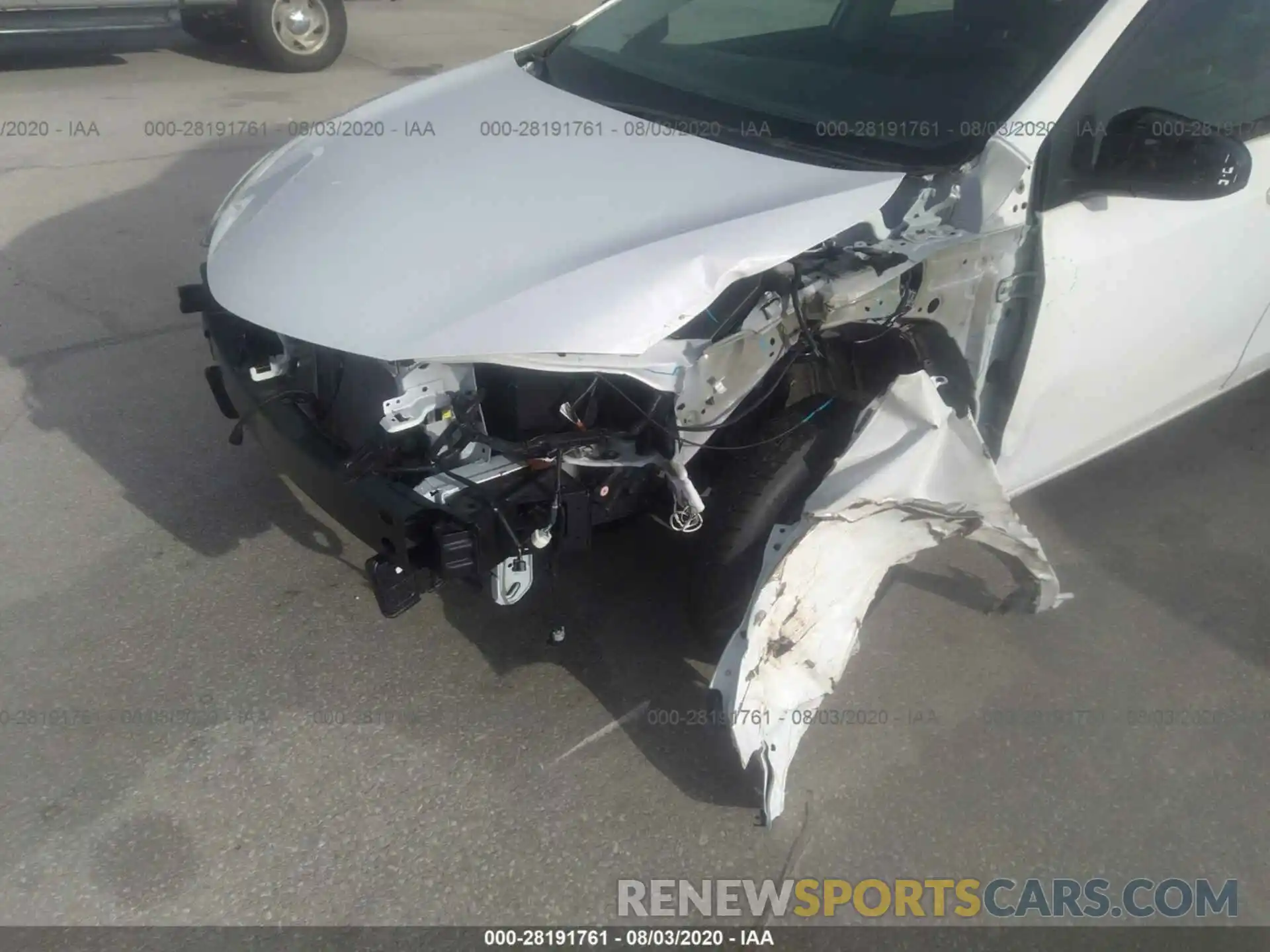 6 Photograph of a damaged car 2T1BURHE9KC202832 TOYOTA COROLLA 2019