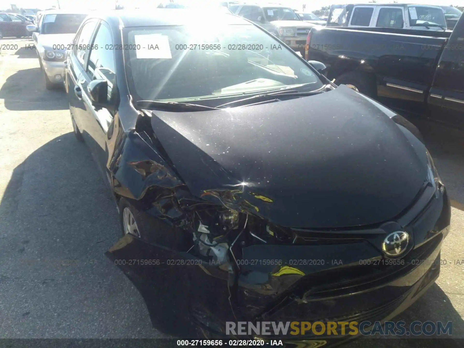 6 Photograph of a damaged car 2T1BURHE9KC202894 TOYOTA COROLLA 2019