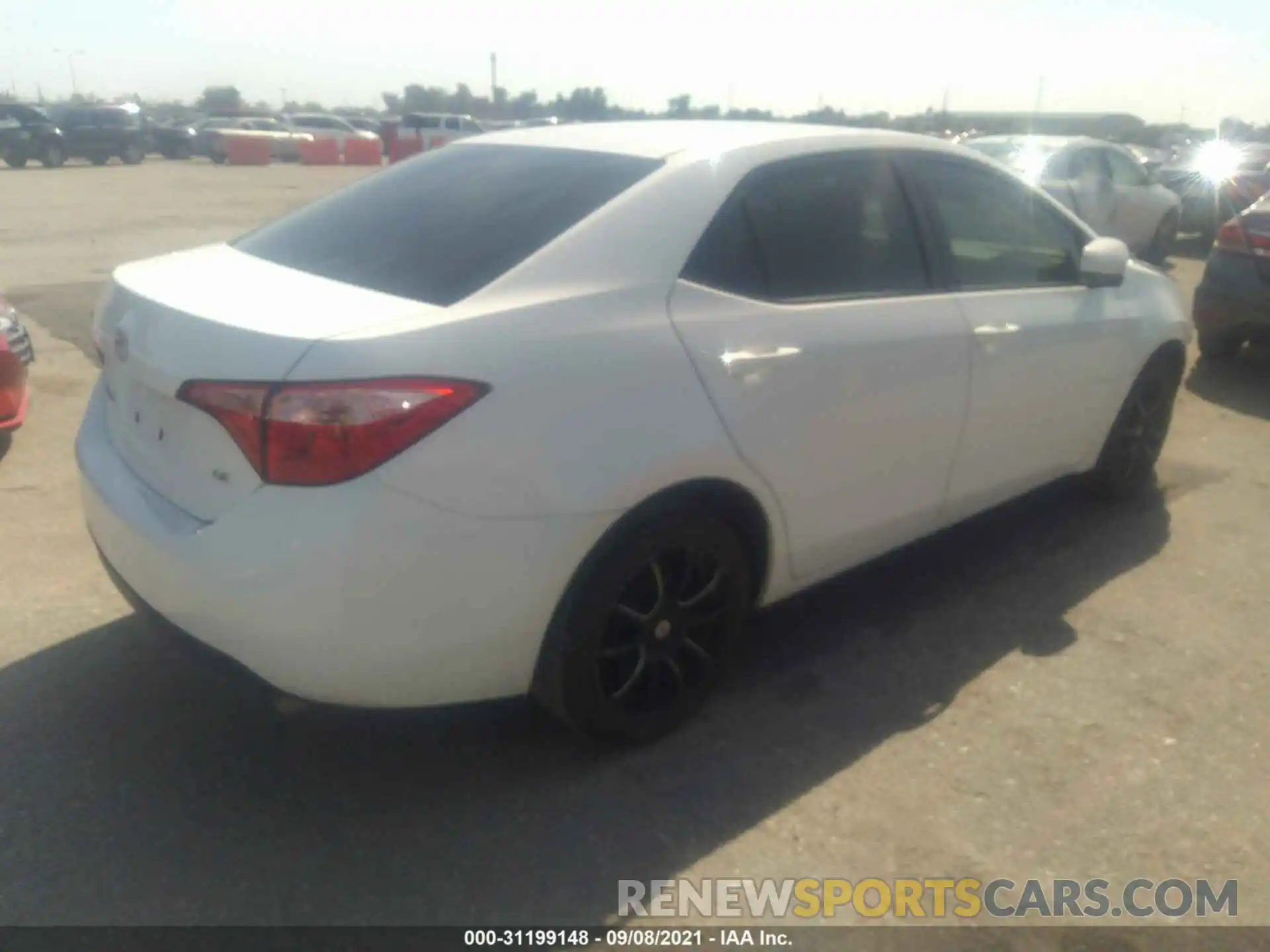 4 Photograph of a damaged car 2T1BURHE9KC203074 TOYOTA COROLLA 2019