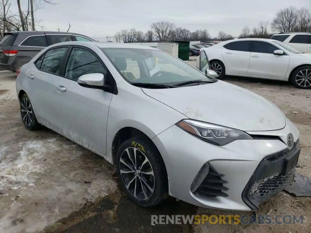 1 Photograph of a damaged car 2T1BURHE9KC204113 TOYOTA COROLLA 2019