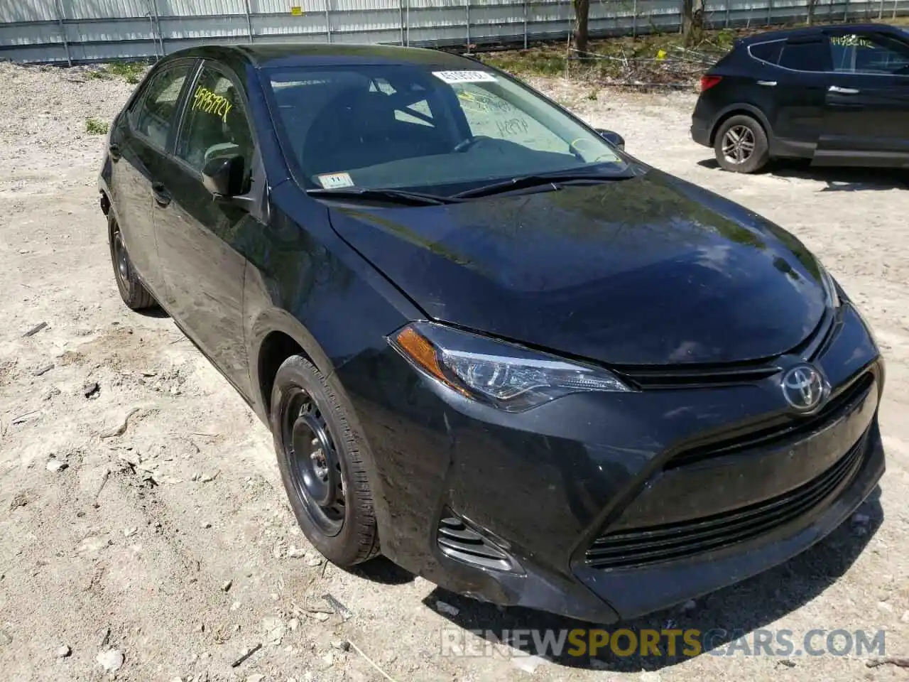 1 Photograph of a damaged car 2T1BURHE9KC204547 TOYOTA COROLLA 2019