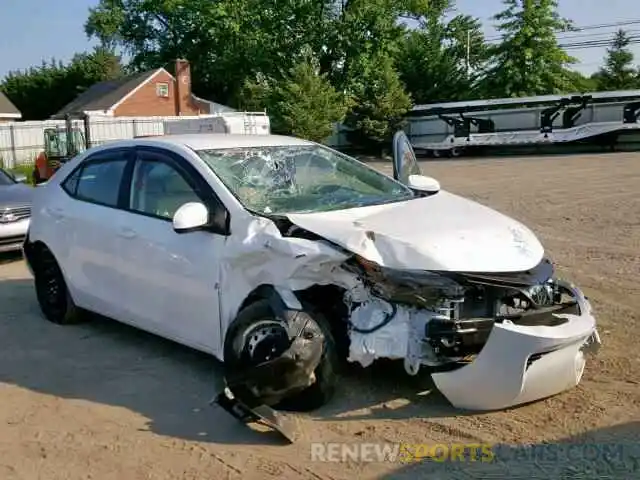 1 Photograph of a damaged car 2T1BURHE9KC205293 TOYOTA COROLLA 2019