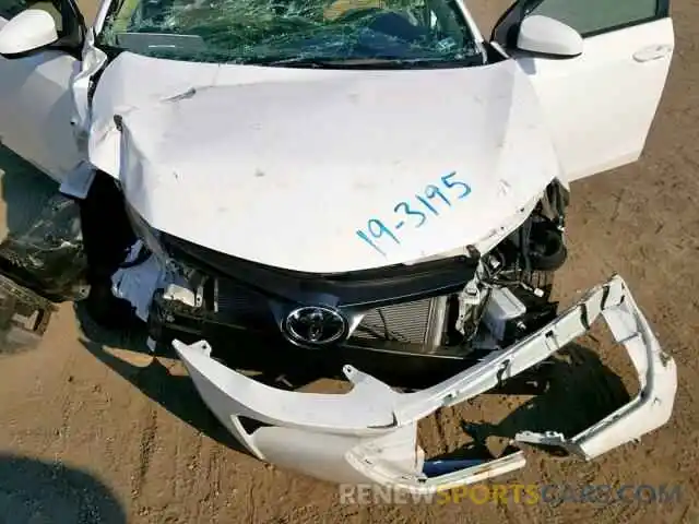 7 Photograph of a damaged car 2T1BURHE9KC205293 TOYOTA COROLLA 2019