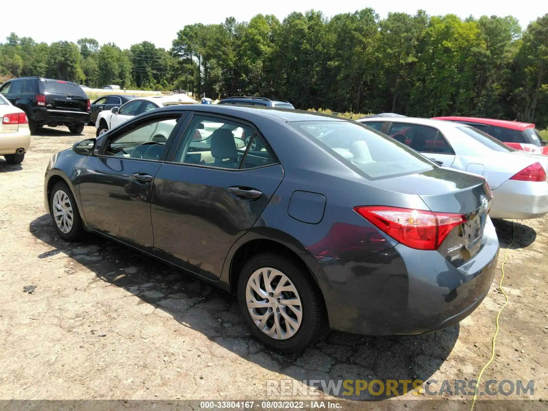 3 Photograph of a damaged car 2T1BURHE9KC205665 TOYOTA COROLLA 2019