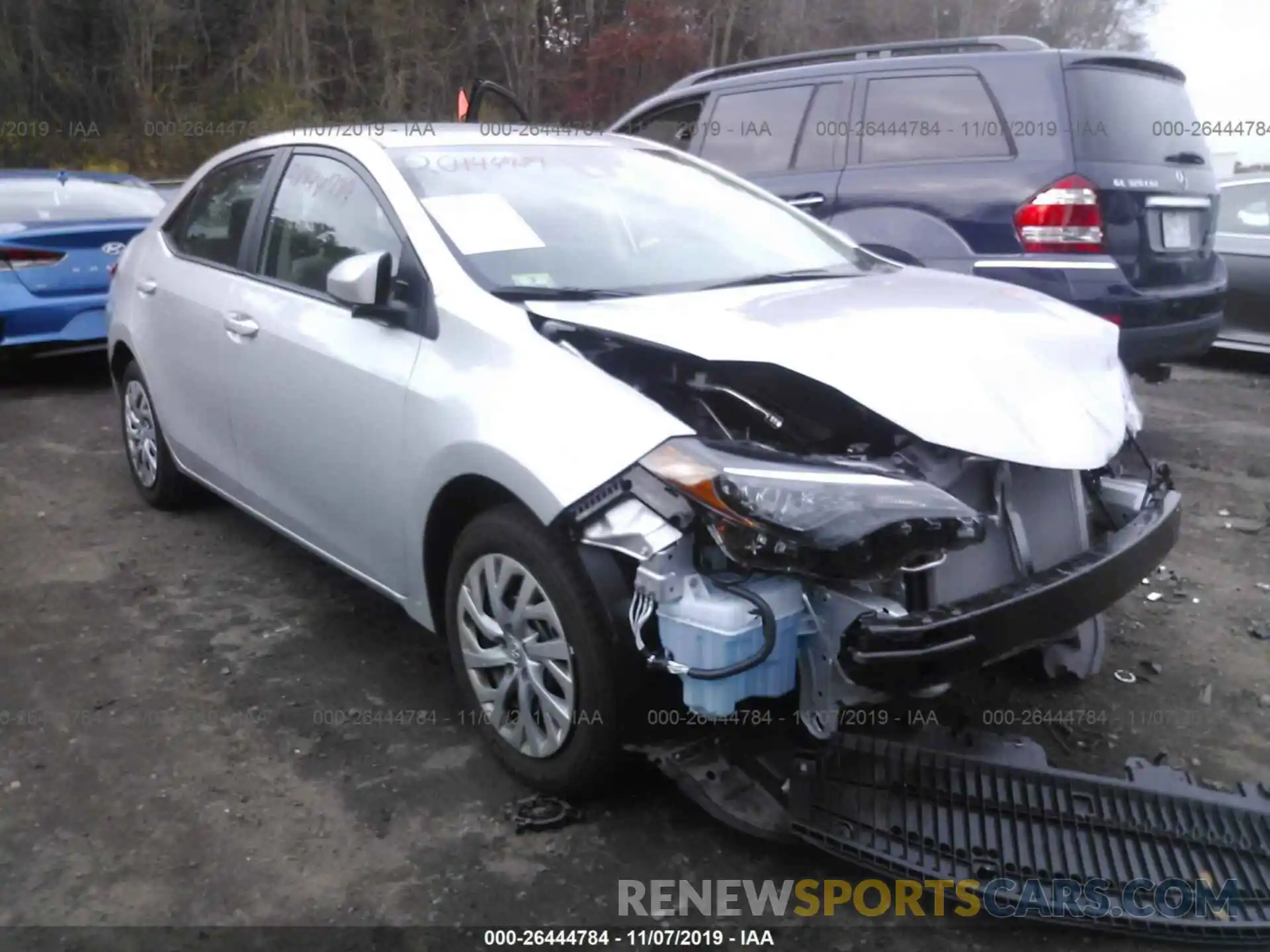 1 Photograph of a damaged car 2T1BURHE9KC206010 TOYOTA COROLLA 2019