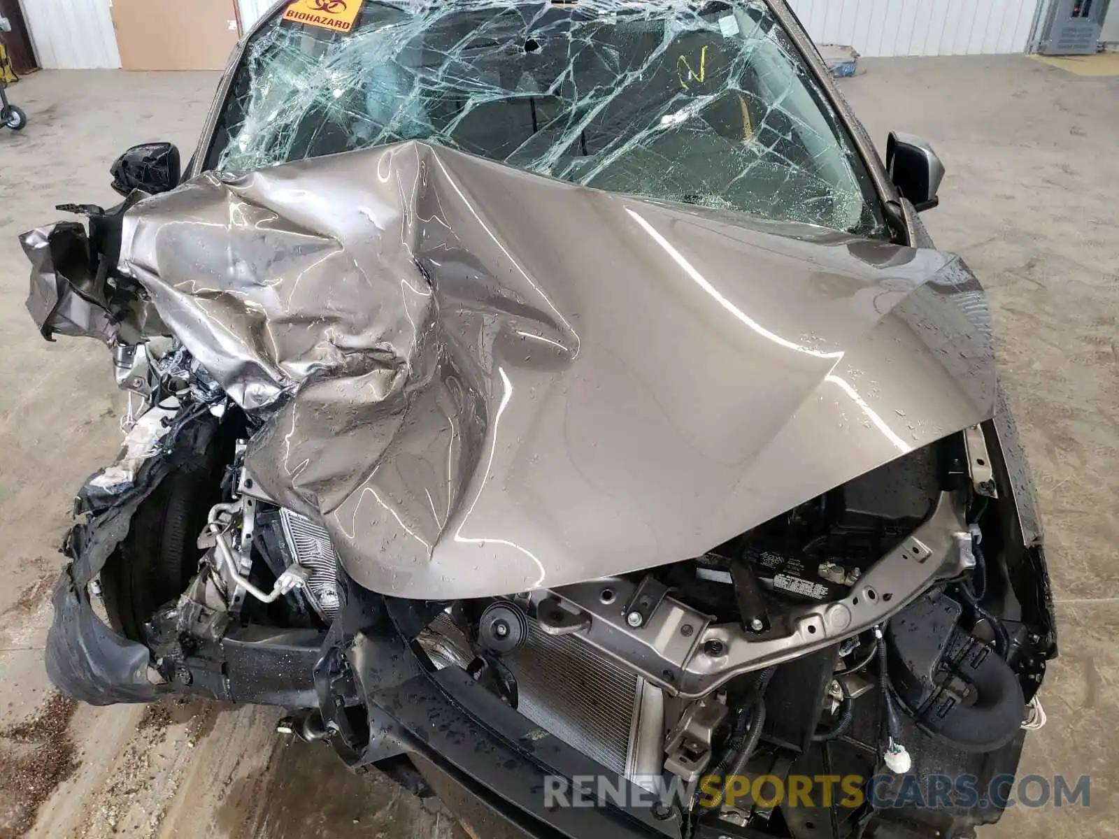 7 Photograph of a damaged car 2T1BURHE9KC206198 TOYOTA COROLLA 2019