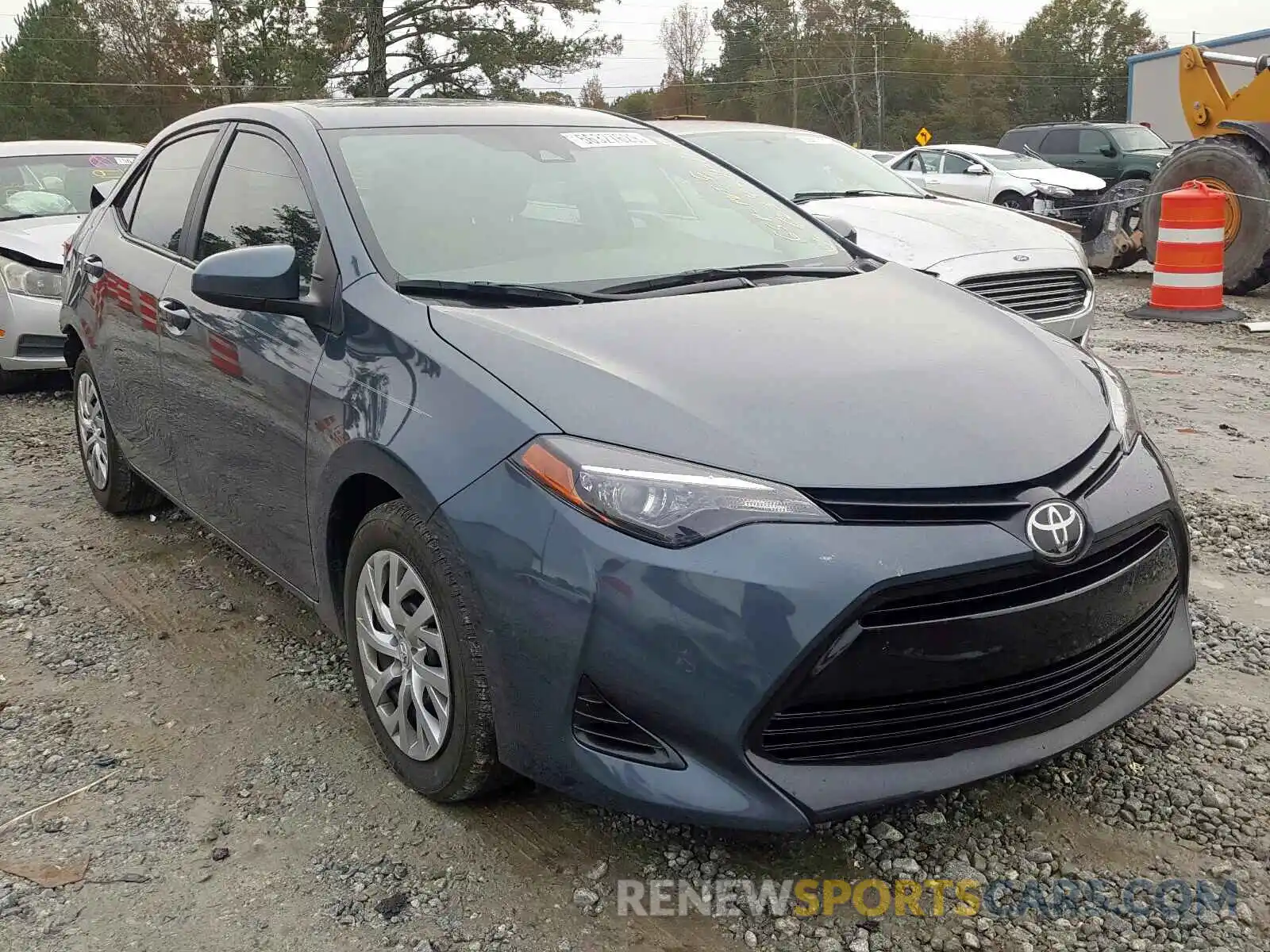 1 Photograph of a damaged car 2T1BURHE9KC206234 TOYOTA COROLLA 2019