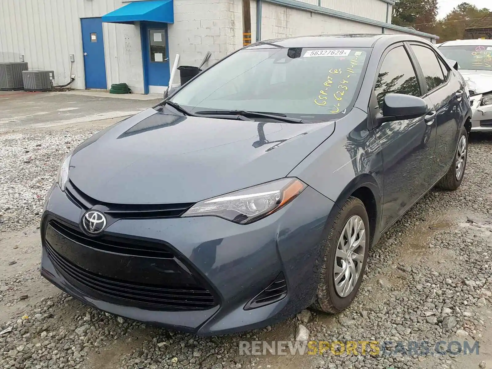 2 Photograph of a damaged car 2T1BURHE9KC206234 TOYOTA COROLLA 2019