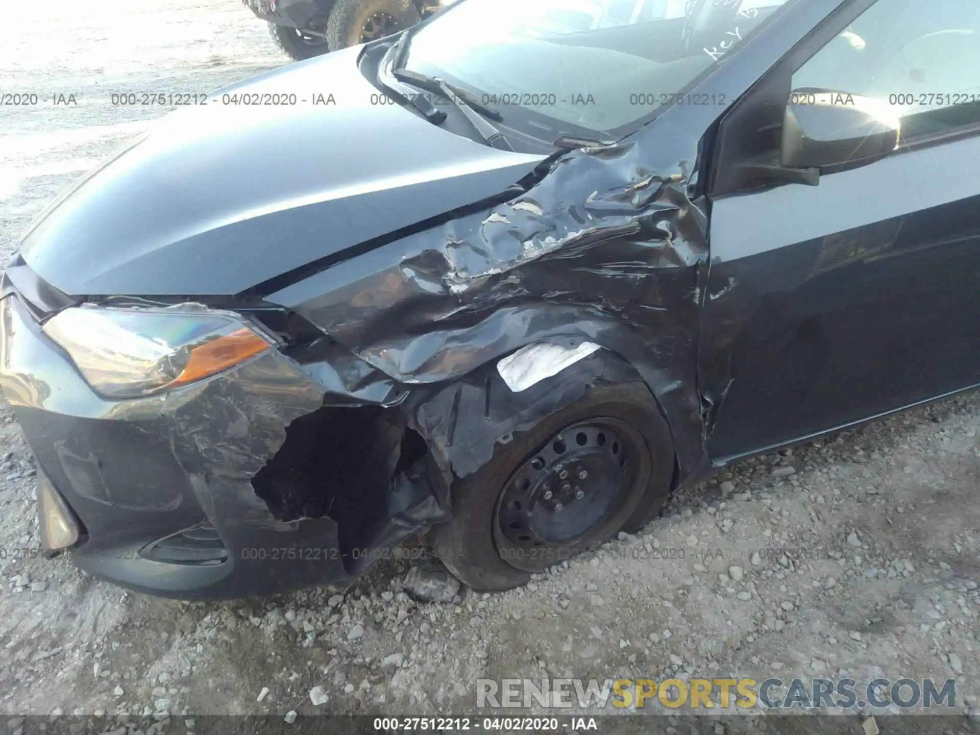 6 Photograph of a damaged car 2T1BURHE9KC206492 TOYOTA COROLLA 2019