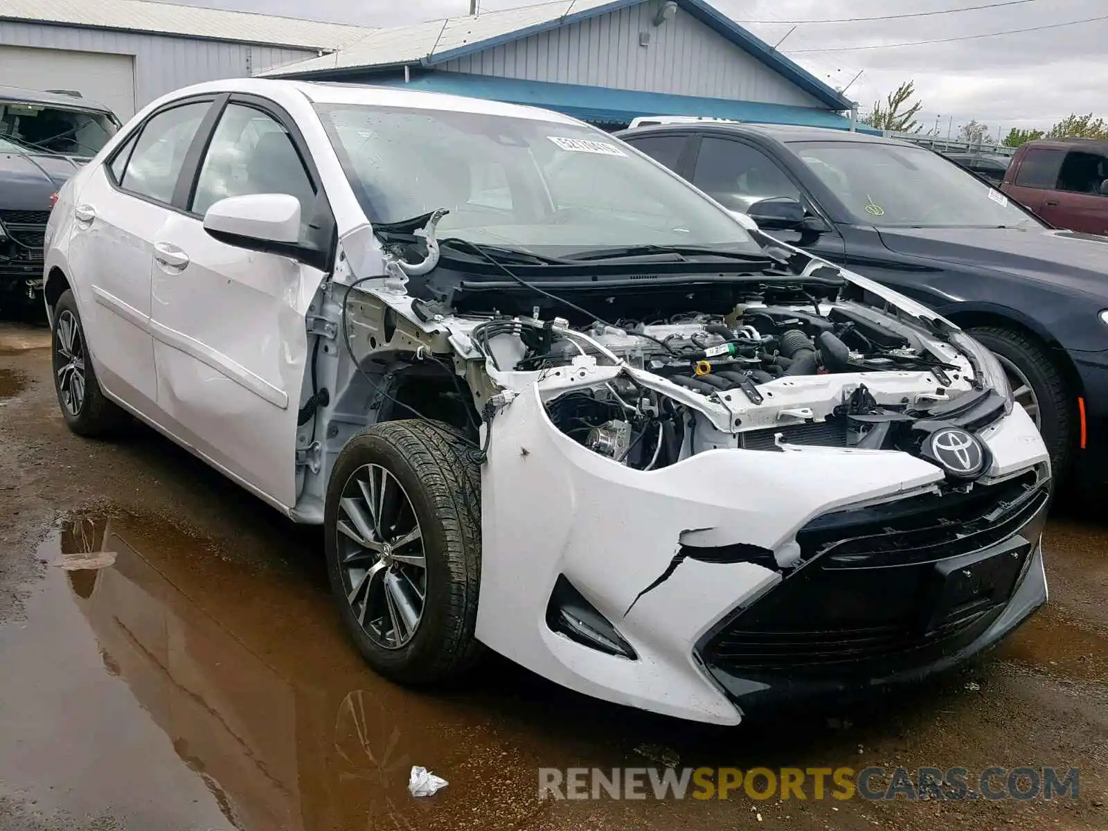 1 Photograph of a damaged car 2T1BURHE9KC208162 TOYOTA COROLLA 2019