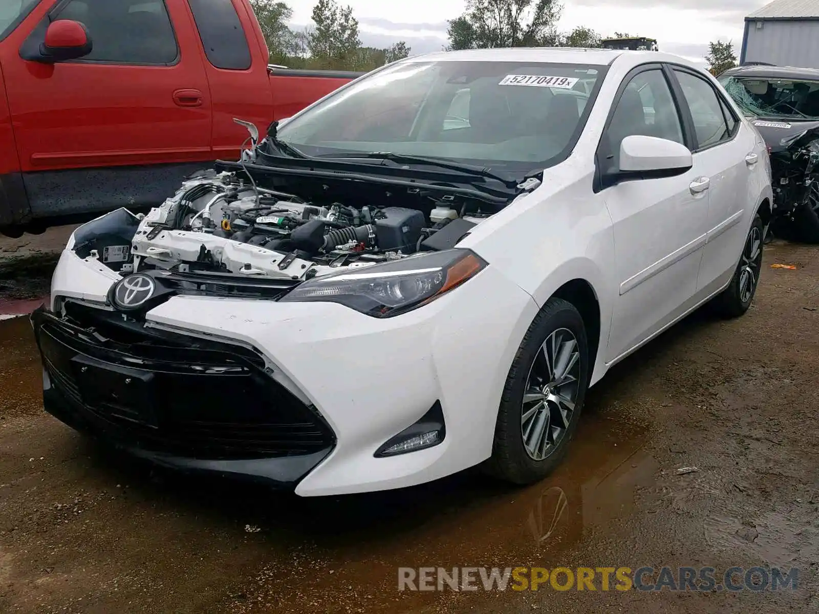 2 Photograph of a damaged car 2T1BURHE9KC208162 TOYOTA COROLLA 2019