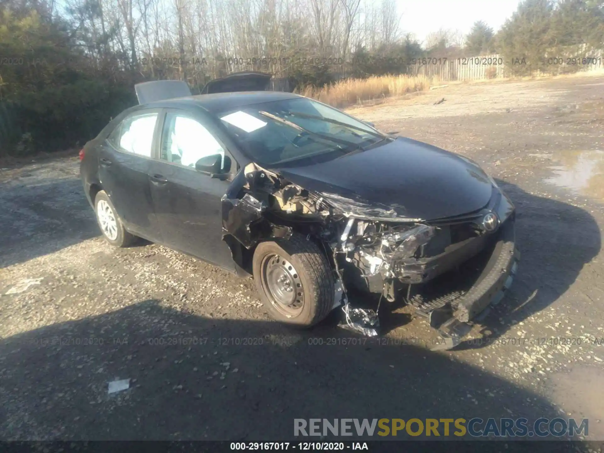 1 Photograph of a damaged car 2T1BURHE9KC208288 TOYOTA COROLLA 2019