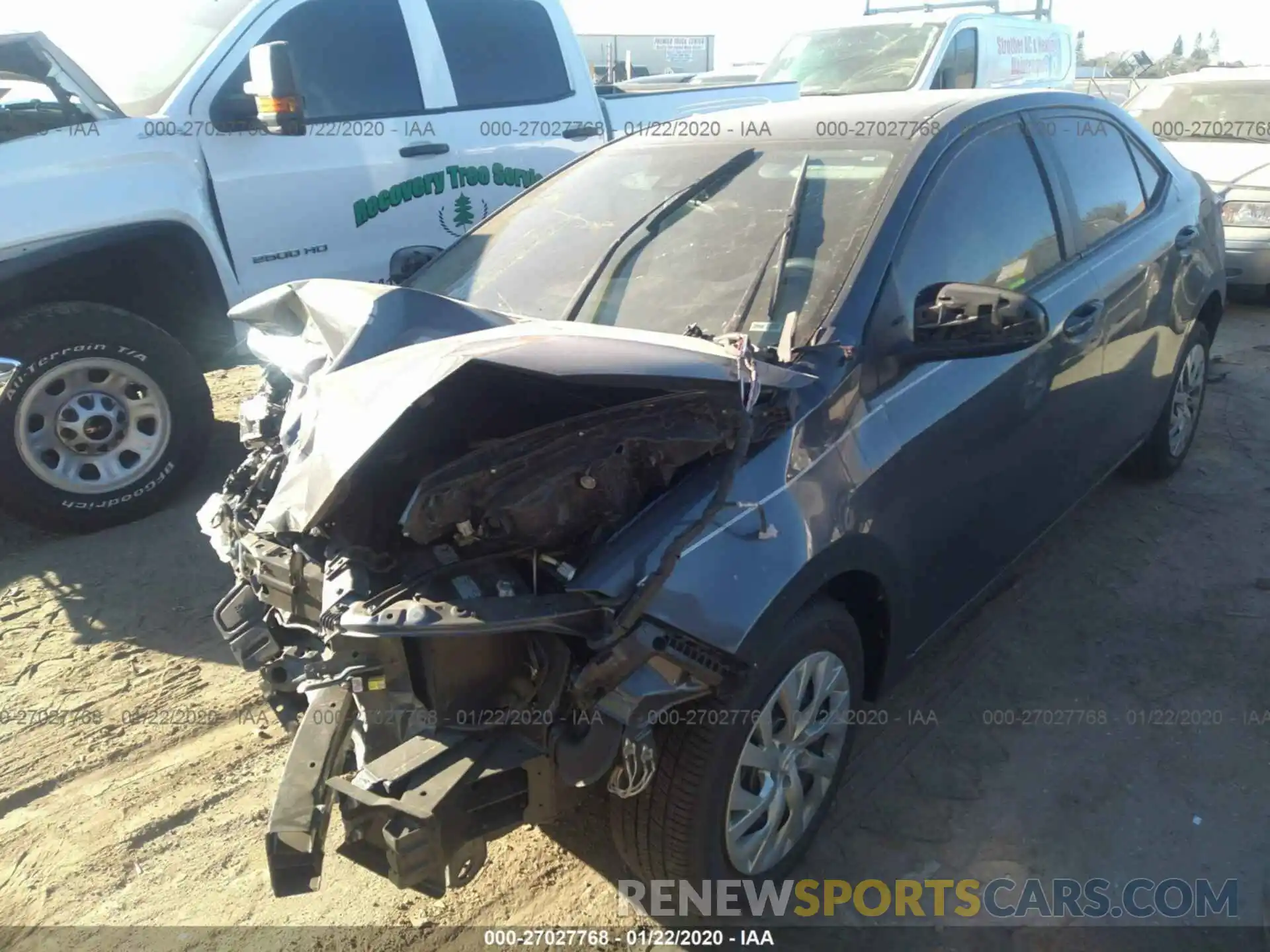 2 Photograph of a damaged car 2T1BURHE9KC208355 TOYOTA COROLLA 2019