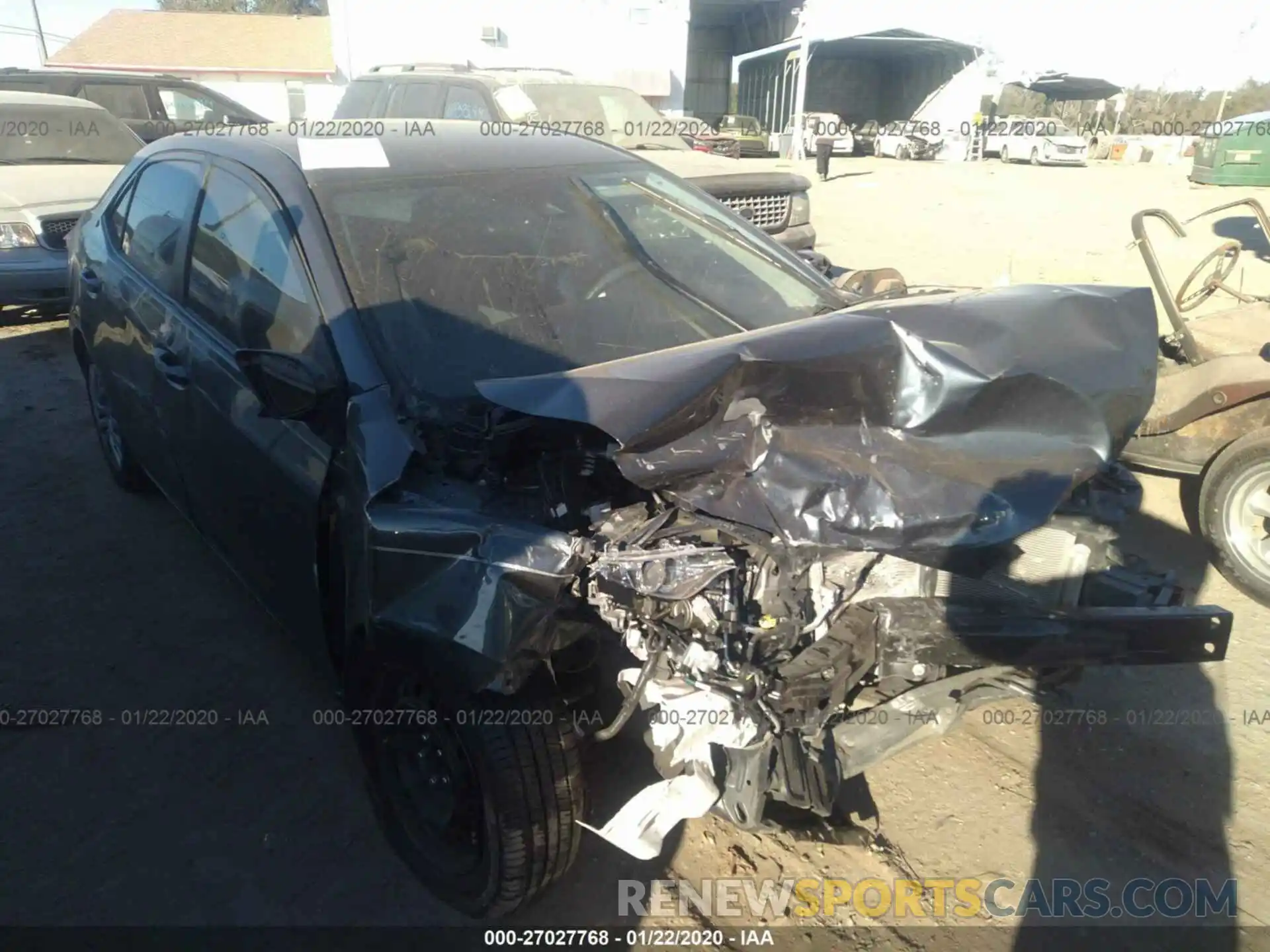 6 Фотография поврежденного автомобиля 2T1BURHE9KC208355 TOYOTA COROLLA 2019