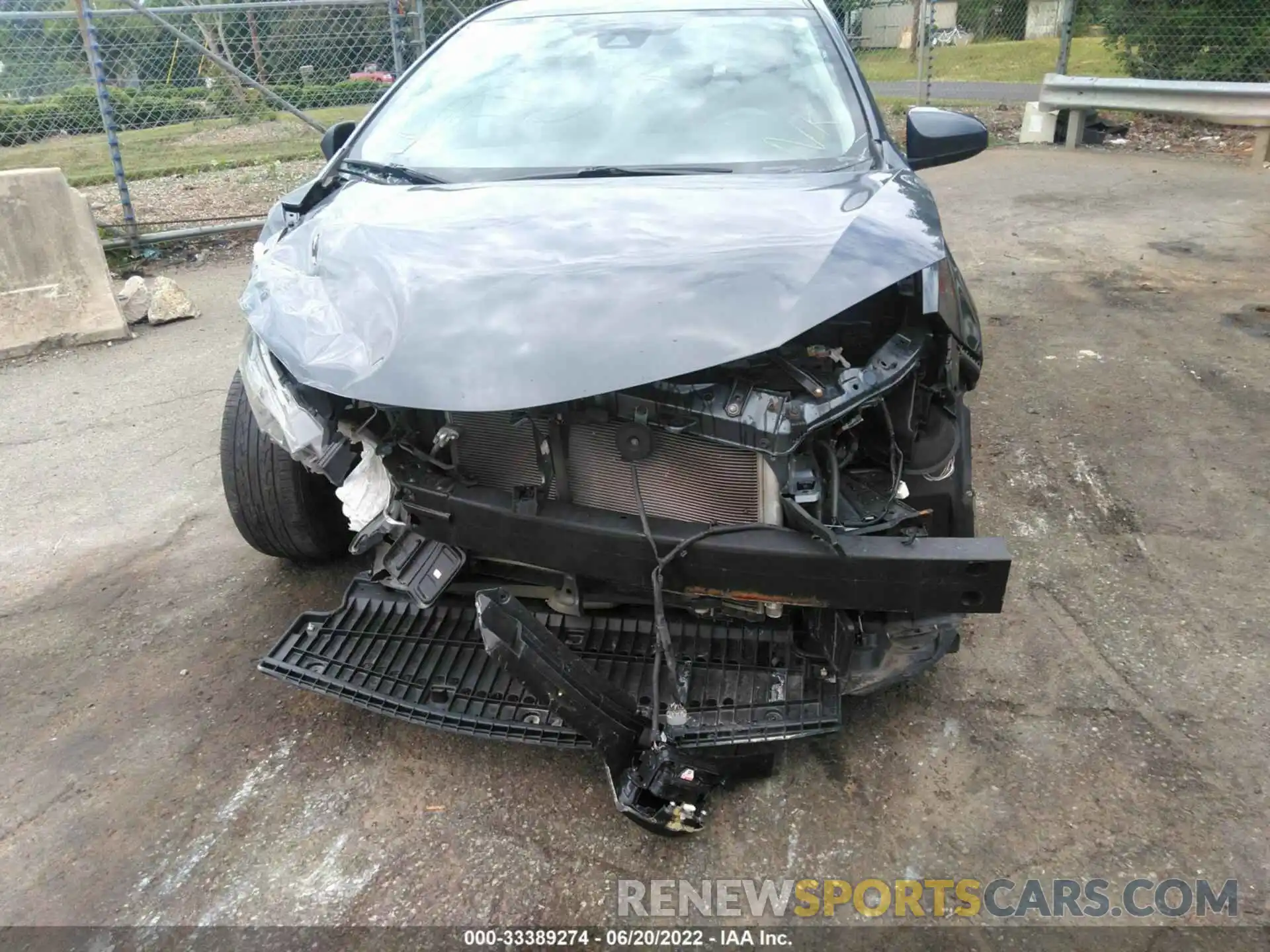 6 Photograph of a damaged car 2T1BURHE9KC208534 TOYOTA COROLLA 2019