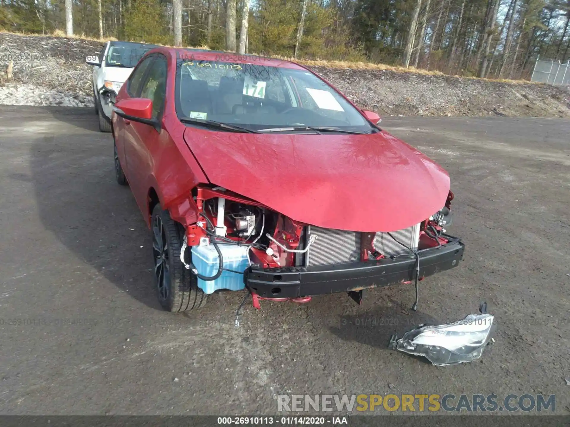 6 Photograph of a damaged car 2T1BURHE9KC209425 TOYOTA COROLLA 2019