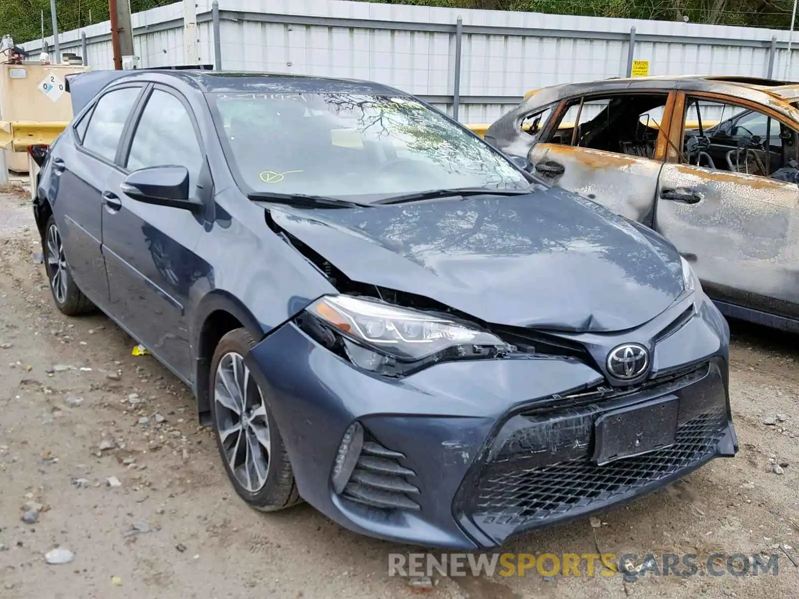 1 Photograph of a damaged car 2T1BURHE9KC210722 TOYOTA COROLLA 2019