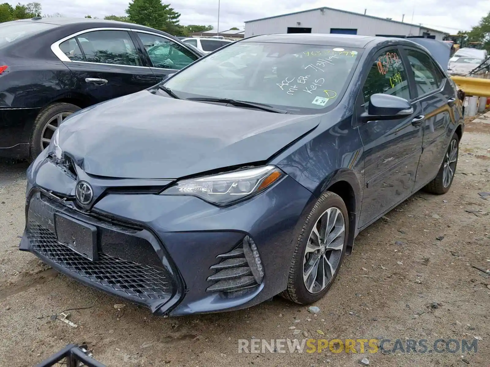 2 Photograph of a damaged car 2T1BURHE9KC210722 TOYOTA COROLLA 2019