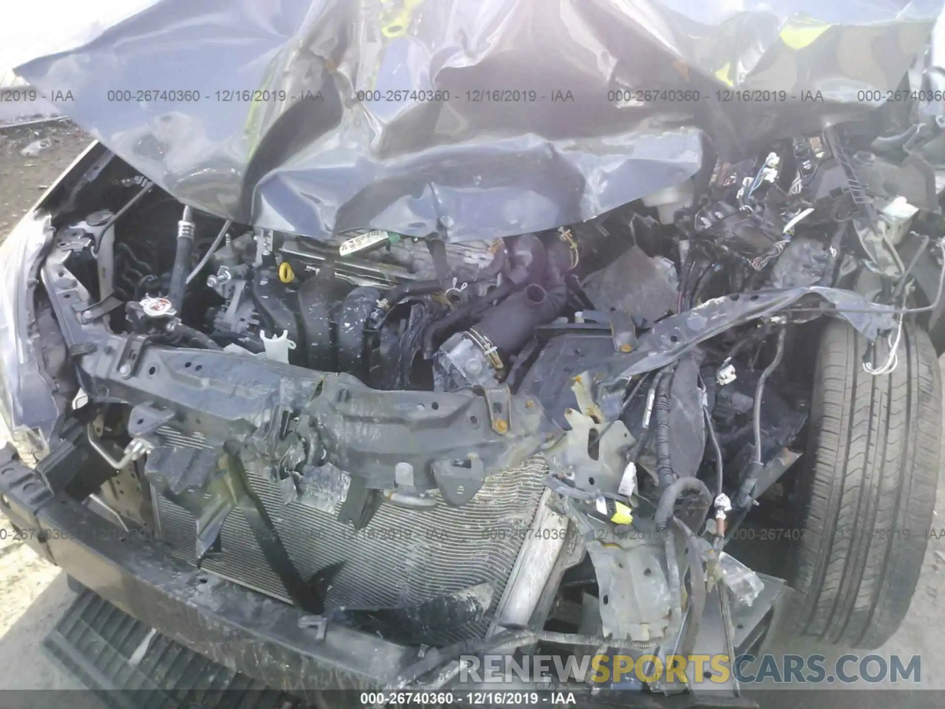 10 Photograph of a damaged car 2T1BURHE9KC211319 TOYOTA COROLLA 2019