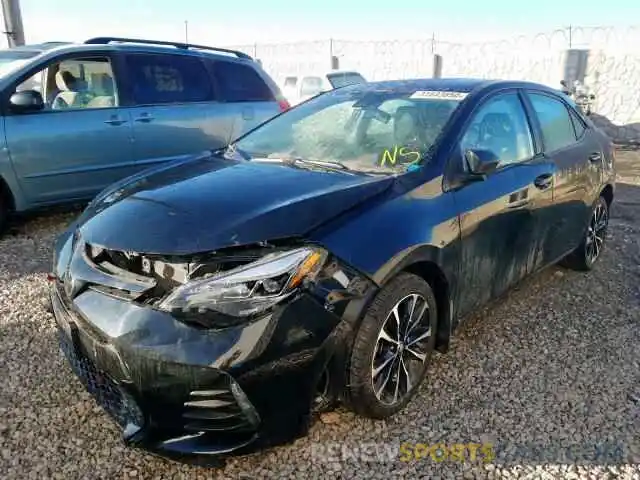 2 Photograph of a damaged car 2T1BURHE9KC211384 TOYOTA COROLLA 2019