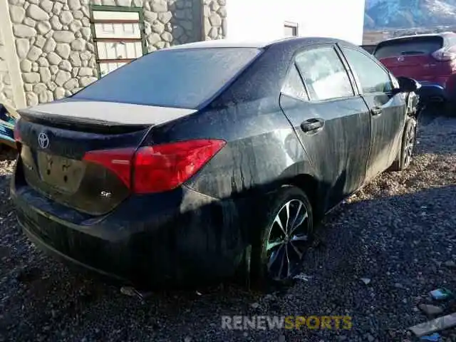 4 Photograph of a damaged car 2T1BURHE9KC211384 TOYOTA COROLLA 2019