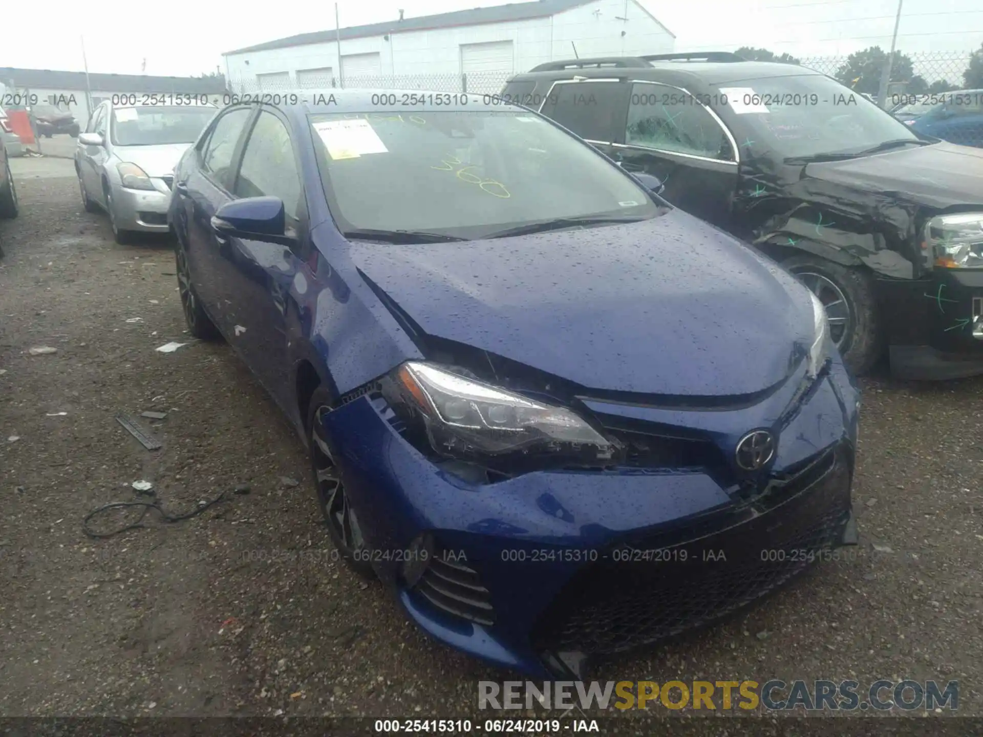 1 Photograph of a damaged car 2T1BURHE9KC211482 TOYOTA COROLLA 2019