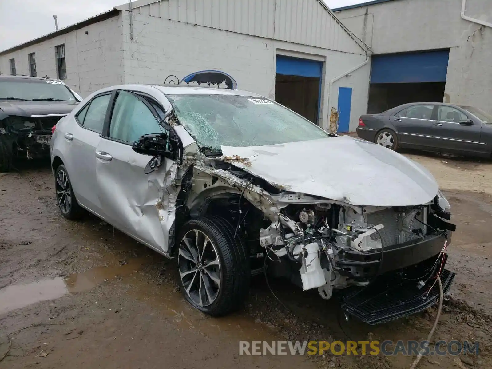 1 Photograph of a damaged car 2T1BURHE9KC211529 TOYOTA COROLLA 2019