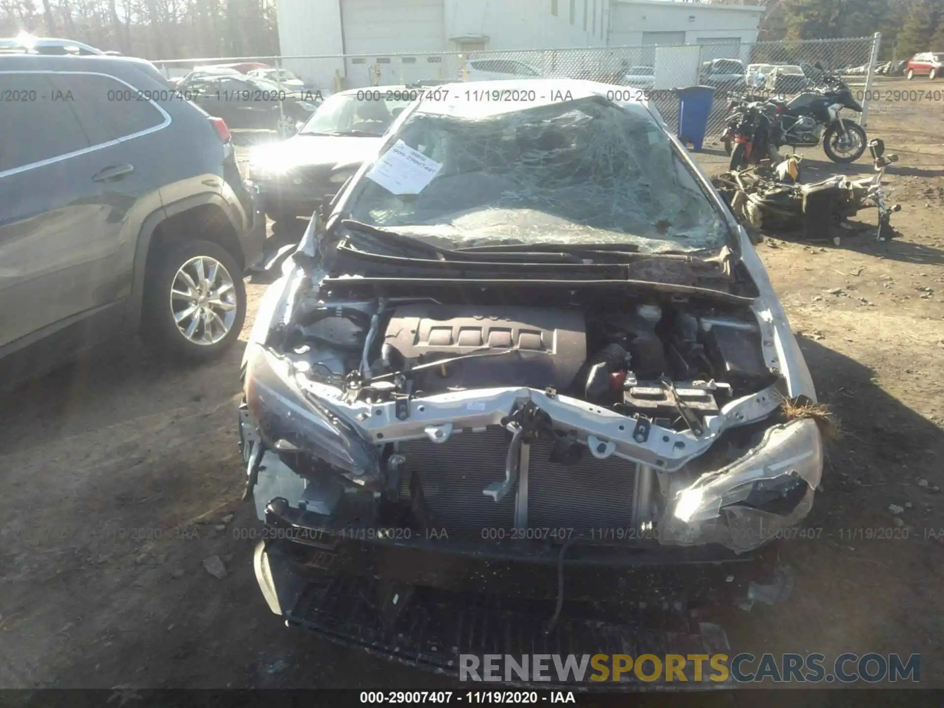 6 Photograph of a damaged car 2T1BURHE9KC212292 TOYOTA COROLLA 2019