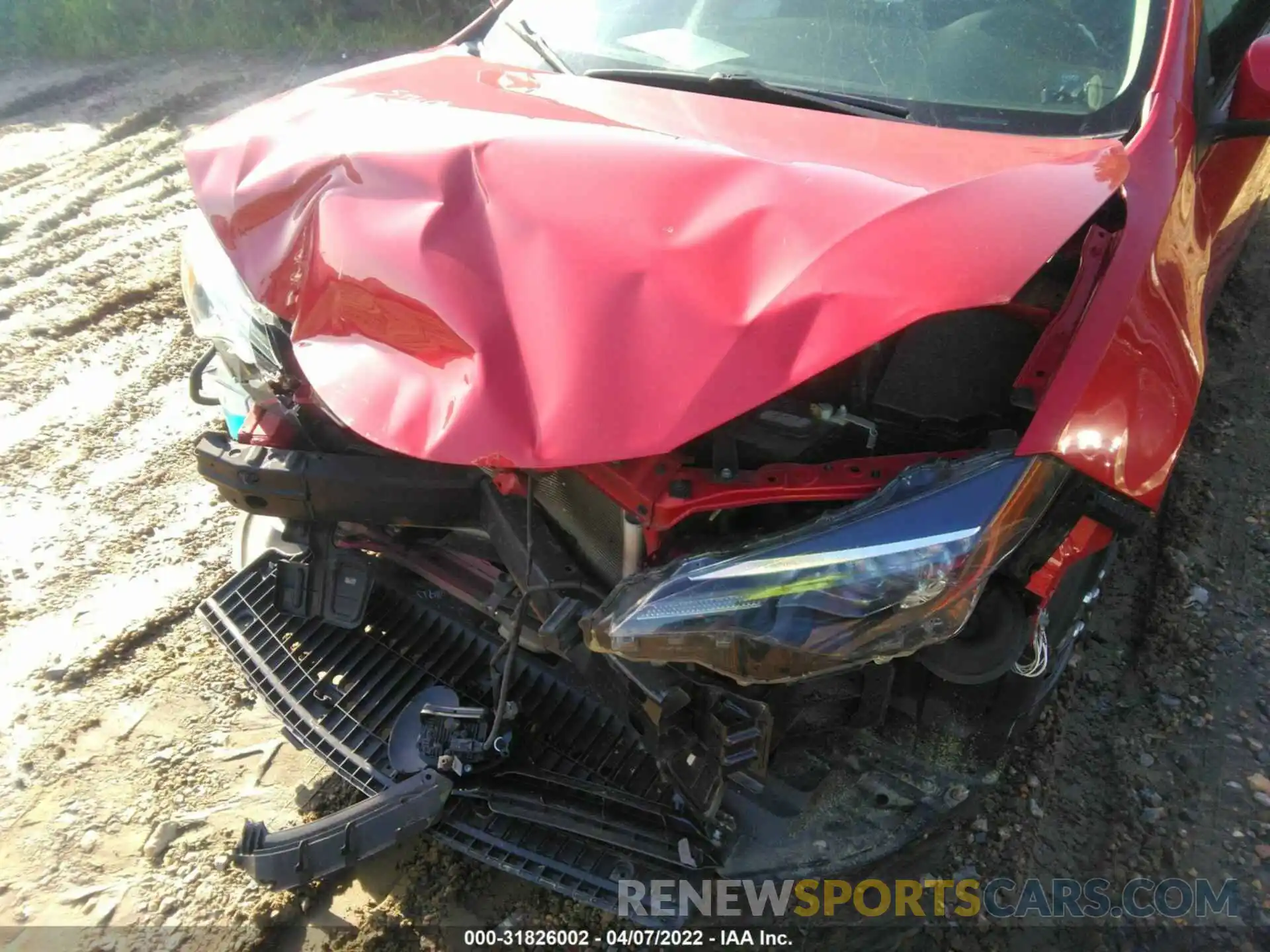 6 Photograph of a damaged car 2T1BURHE9KC212356 TOYOTA COROLLA 2019