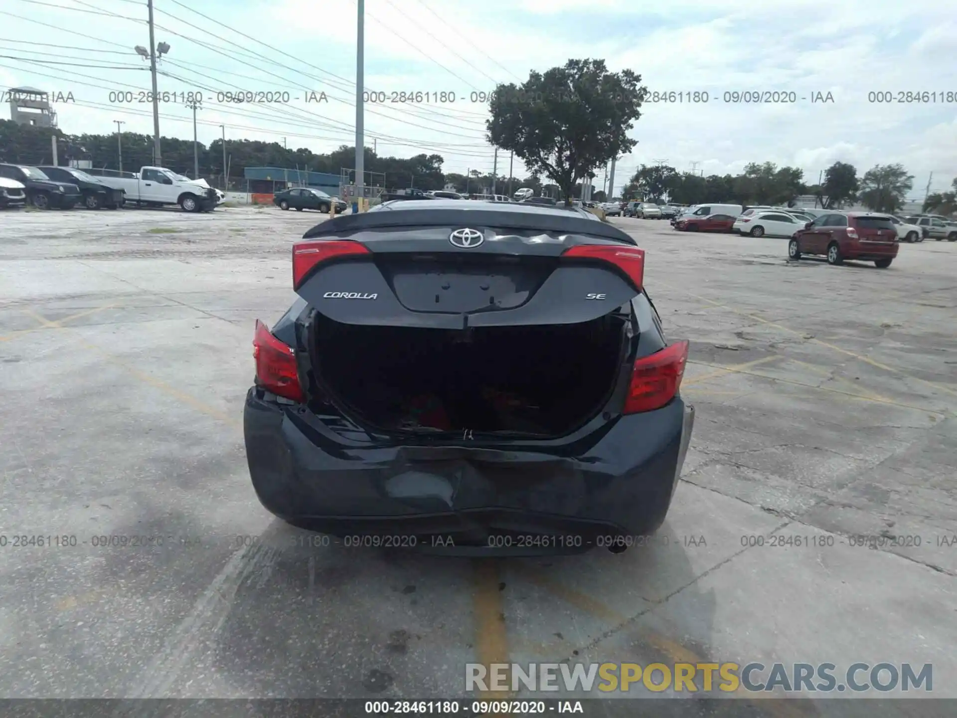 6 Photograph of a damaged car 2T1BURHE9KC212552 TOYOTA COROLLA 2019