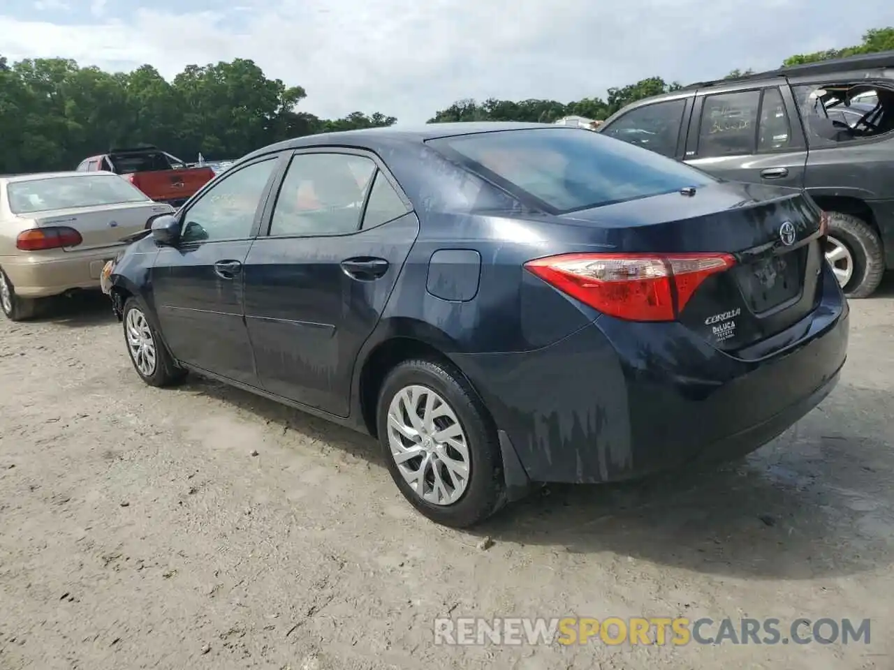 2 Photograph of a damaged car 2T1BURHE9KC212857 TOYOTA COROLLA 2019