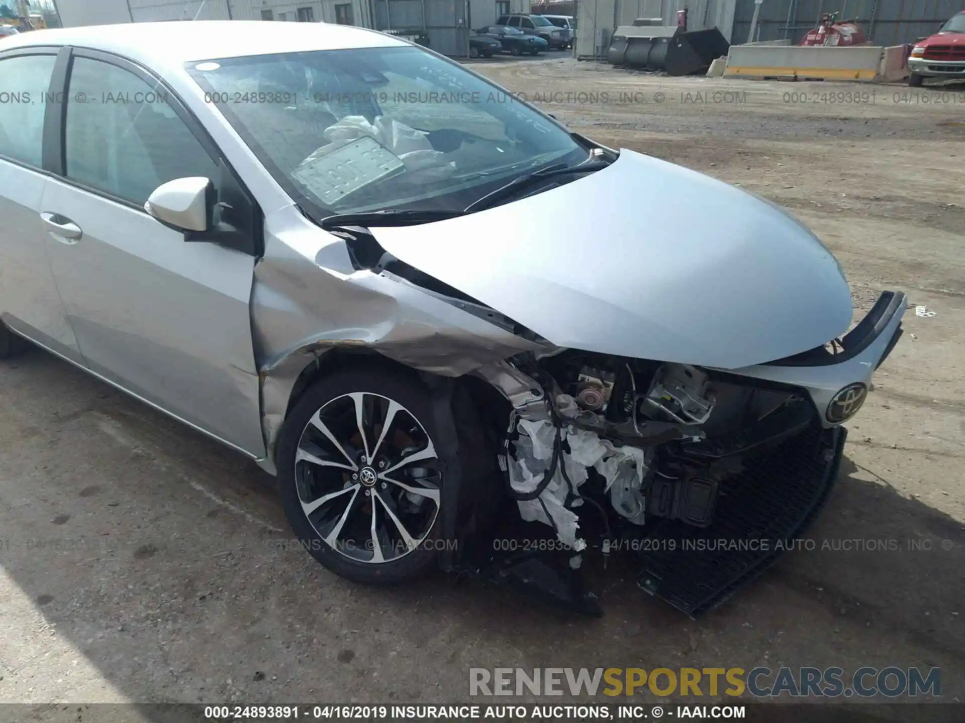 6 Photograph of a damaged car 2T1BURHE9KC213040 TOYOTA COROLLA 2019