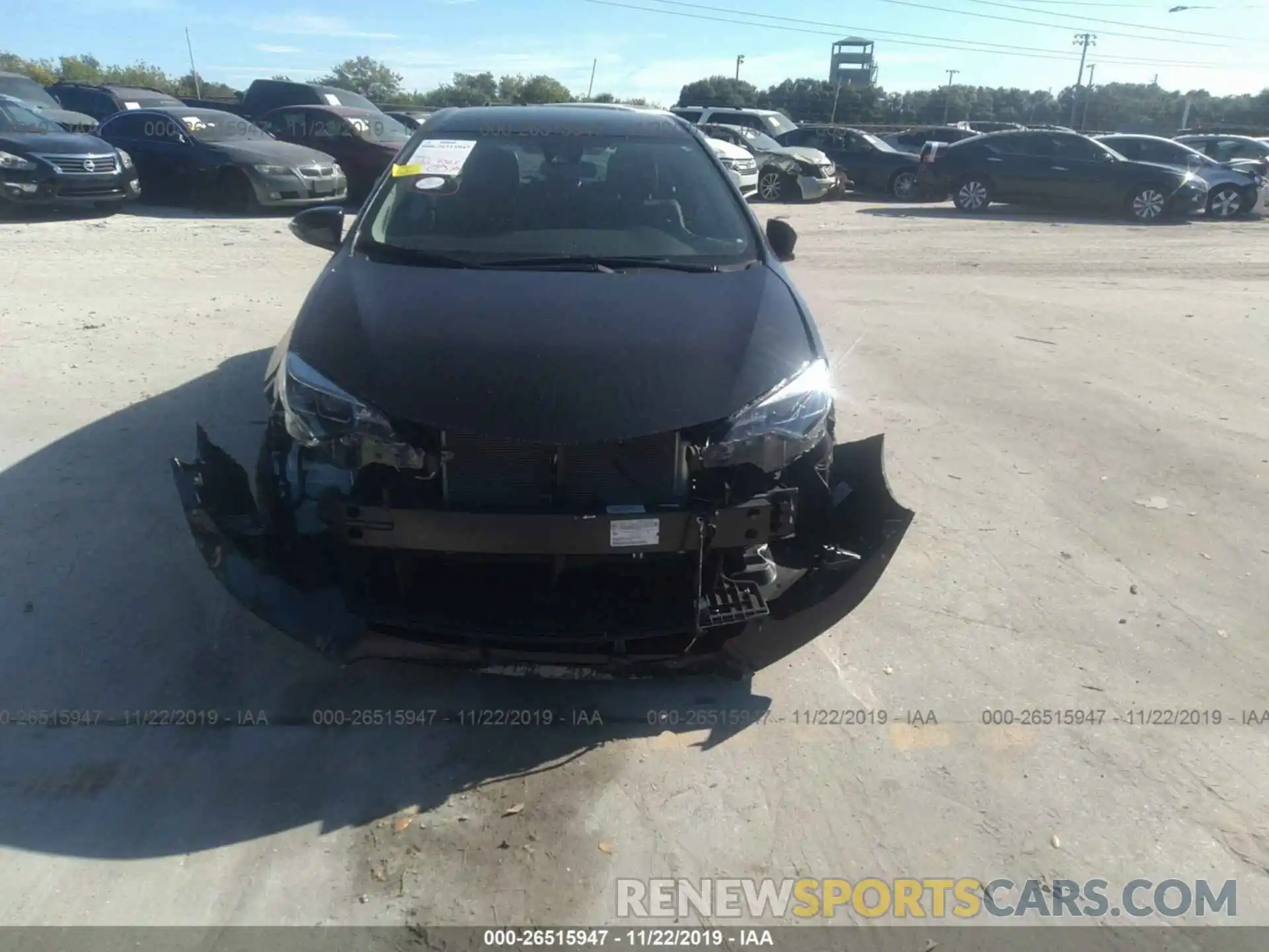 6 Photograph of a damaged car 2T1BURHE9KC213569 TOYOTA COROLLA 2019