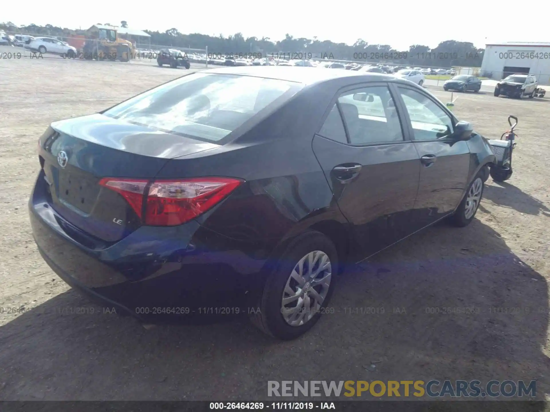 4 Photograph of a damaged car 2T1BURHE9KC214169 TOYOTA COROLLA 2019