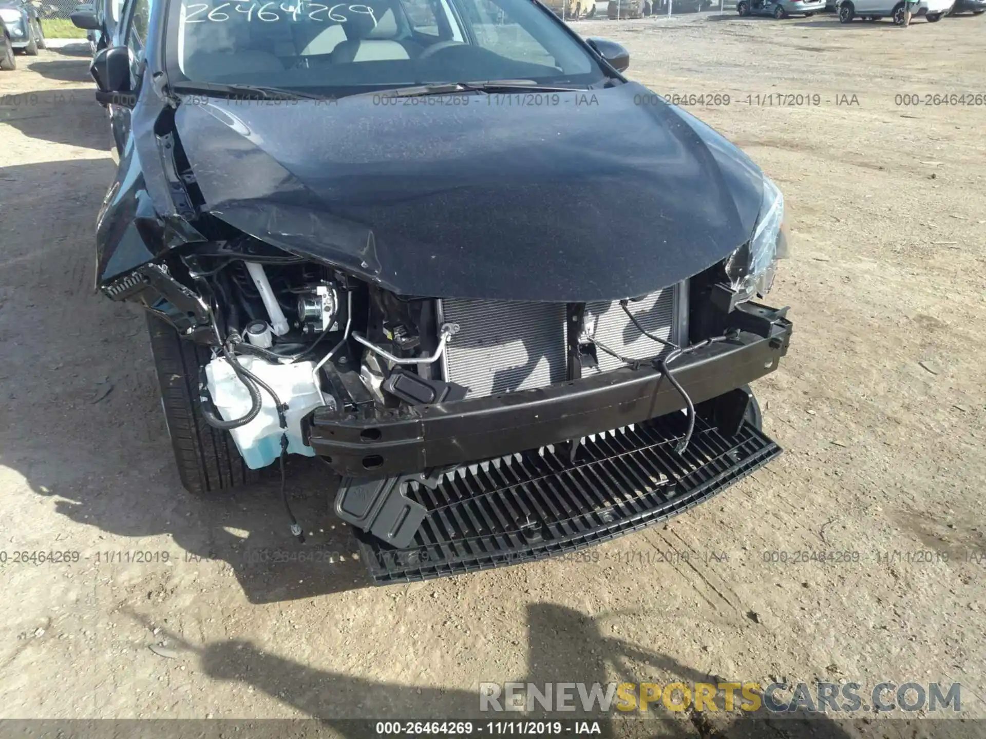 6 Photograph of a damaged car 2T1BURHE9KC214169 TOYOTA COROLLA 2019