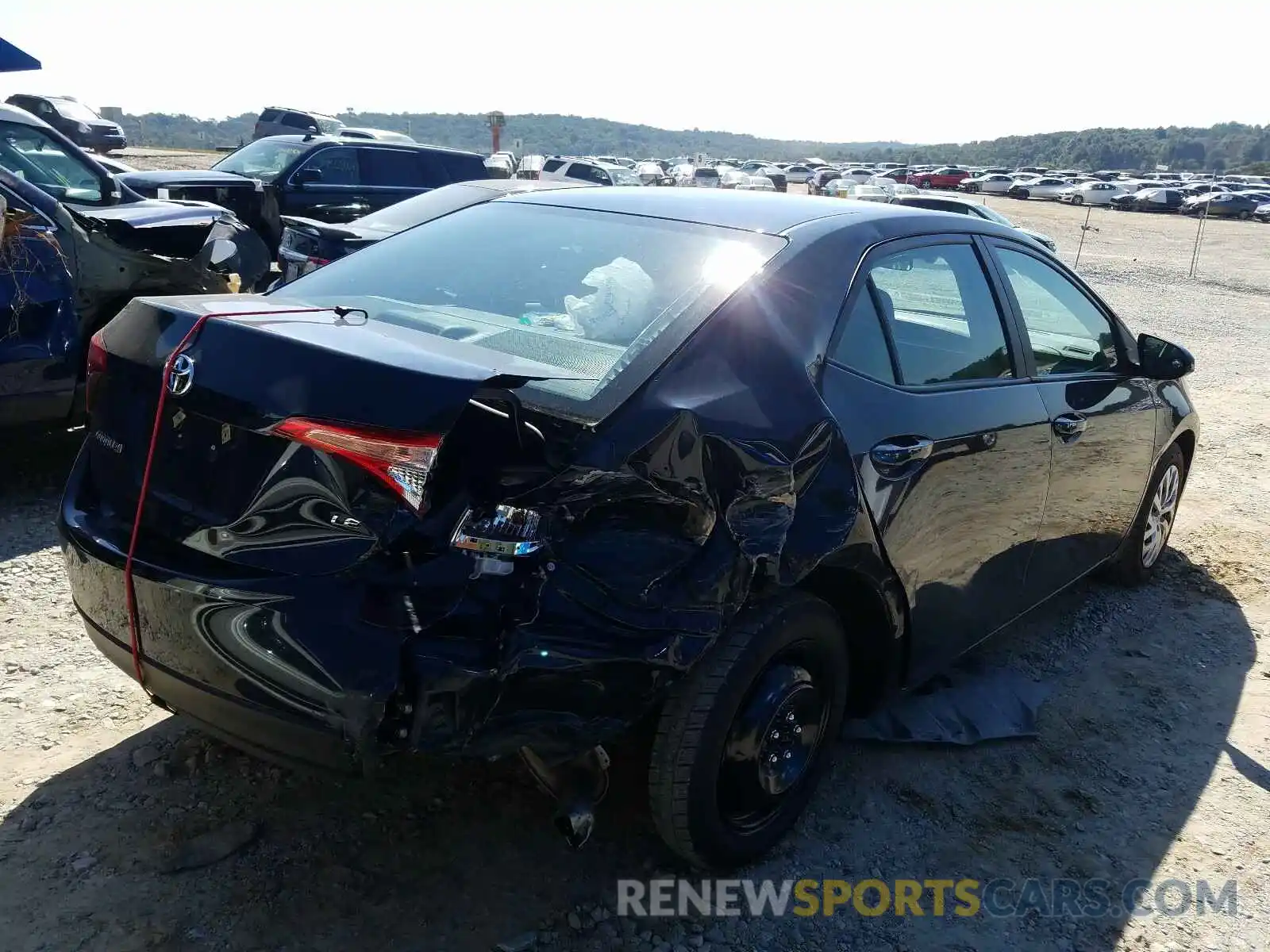 4 Photograph of a damaged car 2T1BURHE9KC214253 TOYOTA COROLLA 2019