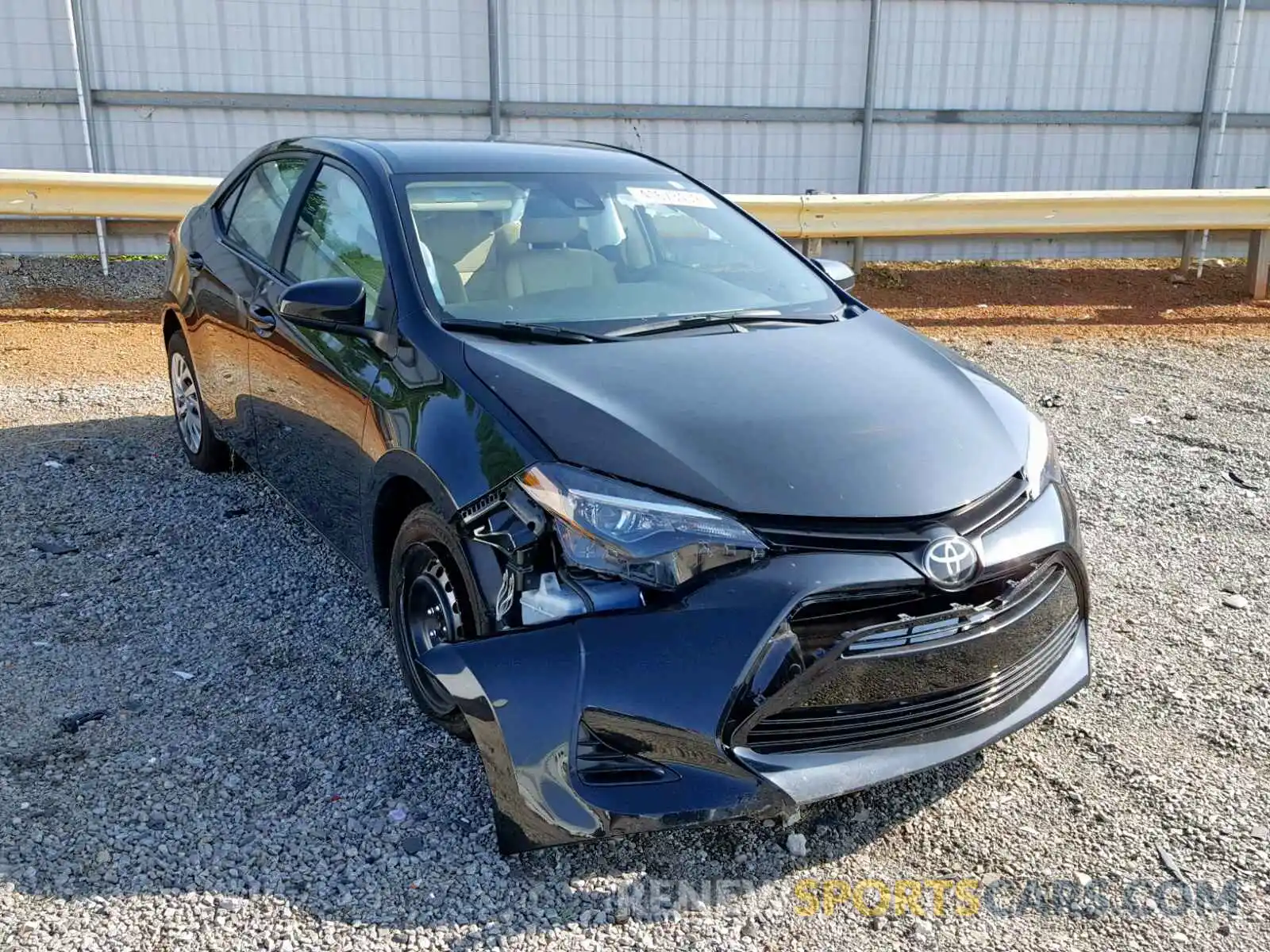 1 Photograph of a damaged car 2T1BURHE9KC214866 TOYOTA COROLLA 2019