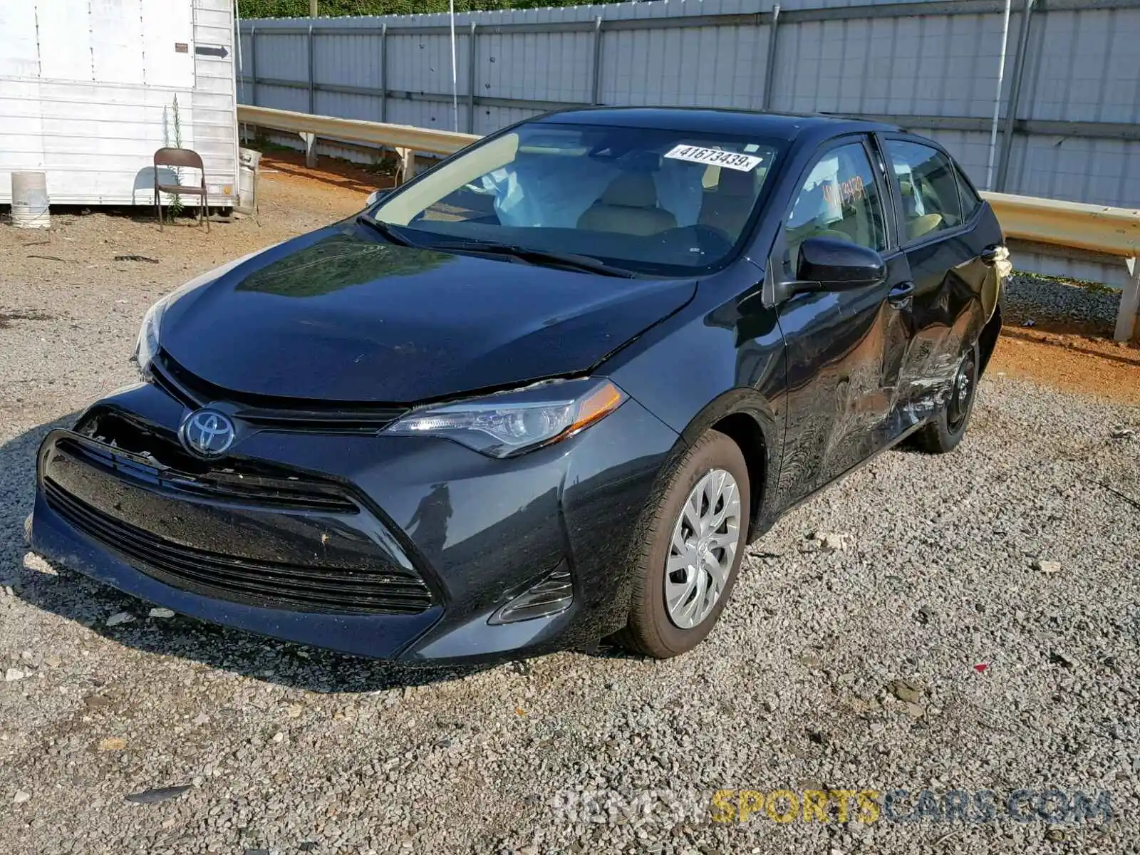 2 Photograph of a damaged car 2T1BURHE9KC214866 TOYOTA COROLLA 2019