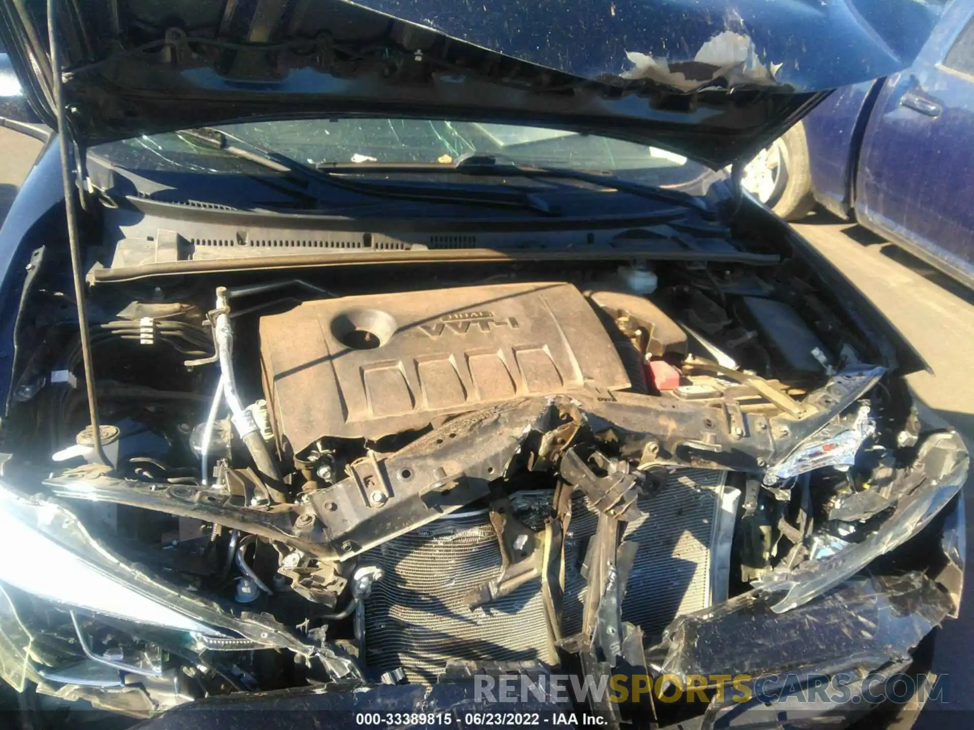 10 Photograph of a damaged car 2T1BURHE9KC215192 TOYOTA COROLLA 2019