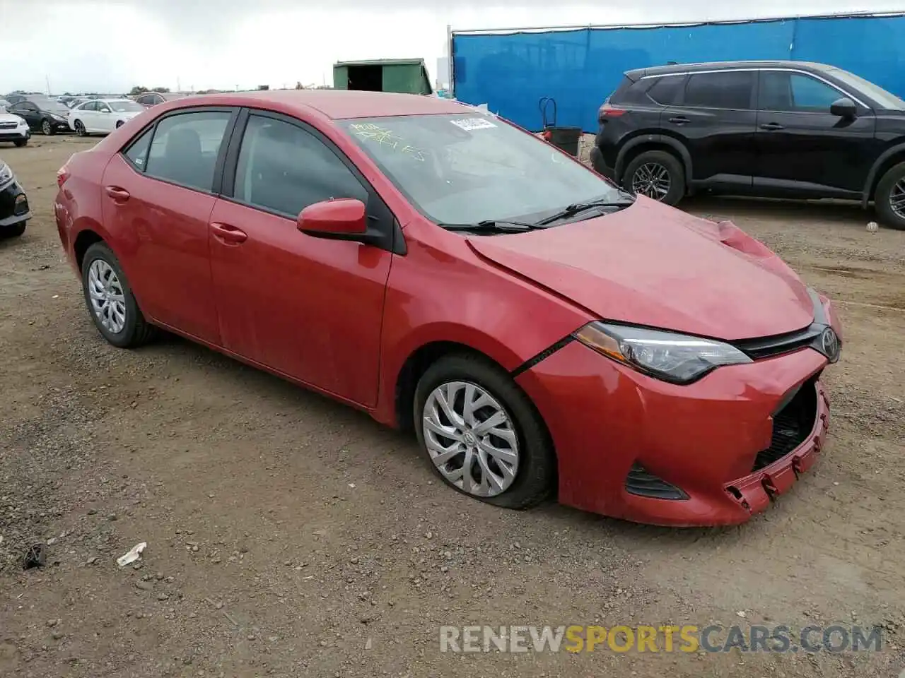 1 Photograph of a damaged car 2T1BURHE9KC215970 TOYOTA COROLLA 2019