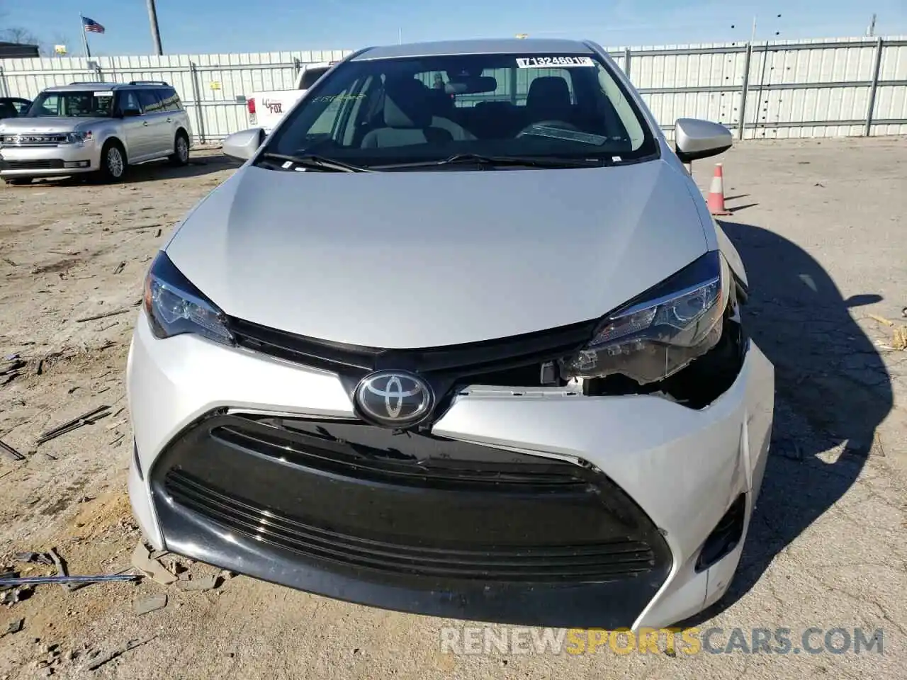 9 Photograph of a damaged car 2T1BURHE9KC216228 TOYOTA COROLLA 2019