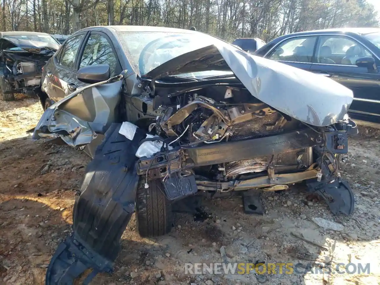 1 Photograph of a damaged car 2T1BURHE9KC216293 TOYOTA COROLLA 2019